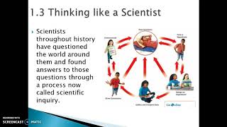 Chemistry and Scientific Inquiry