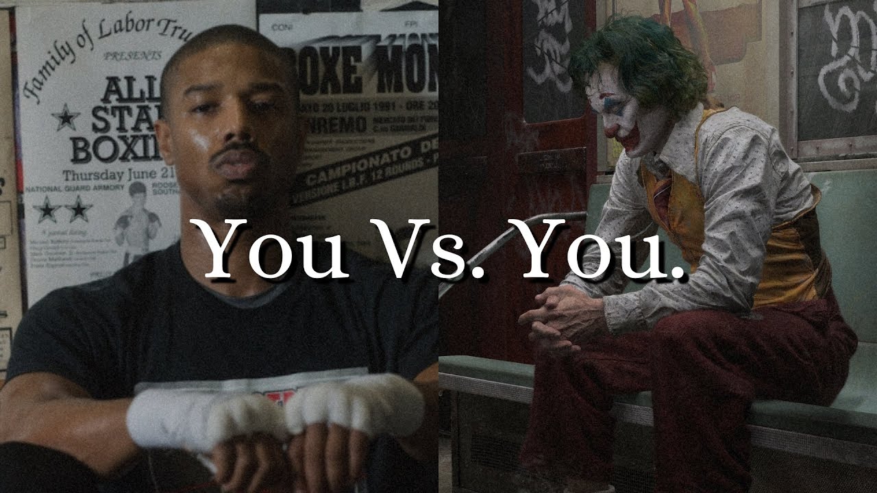 You vs You. You vs You.