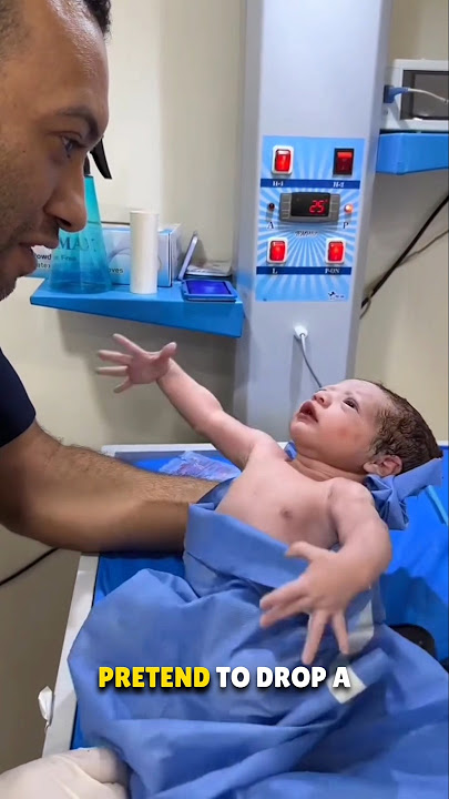 Reflex Test of Newborn Babies 🤯