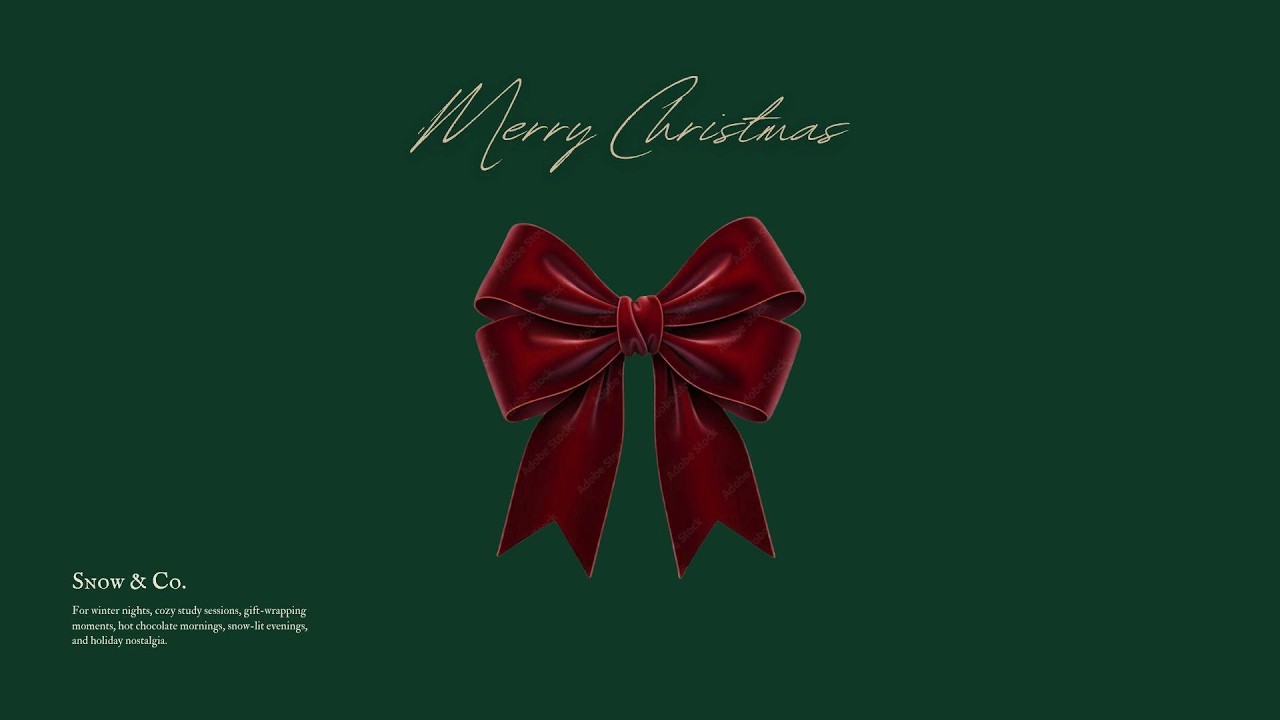 [playlist] Merry Christmas in advance🎄A Christmas jazz playlist that'll get you excited🕯JazzPop