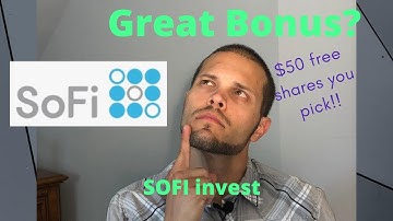SOFI INVEST/ free stock bonus/everything you need for beginners/how to use the app