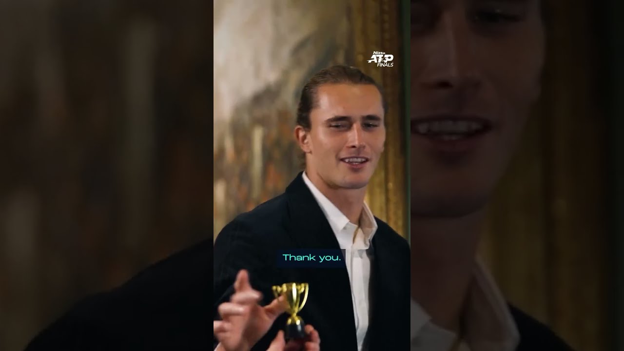 Jannik Sinner Wins The Best Hair Award ATP 