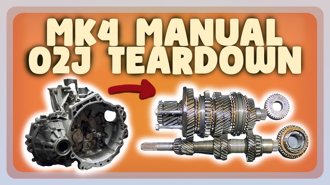 O2j Gearbox Code Inside a 500,000 KM VW TDI 02J Transmission! Full Teardown & Inspection ...