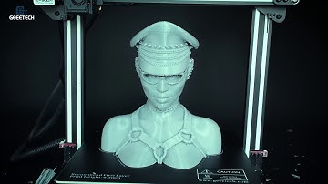 Geeetech A30pro 3D Printer Printing Test