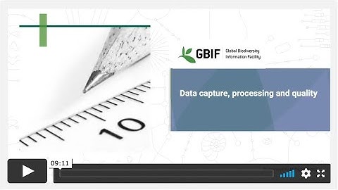 Data capture processing quality