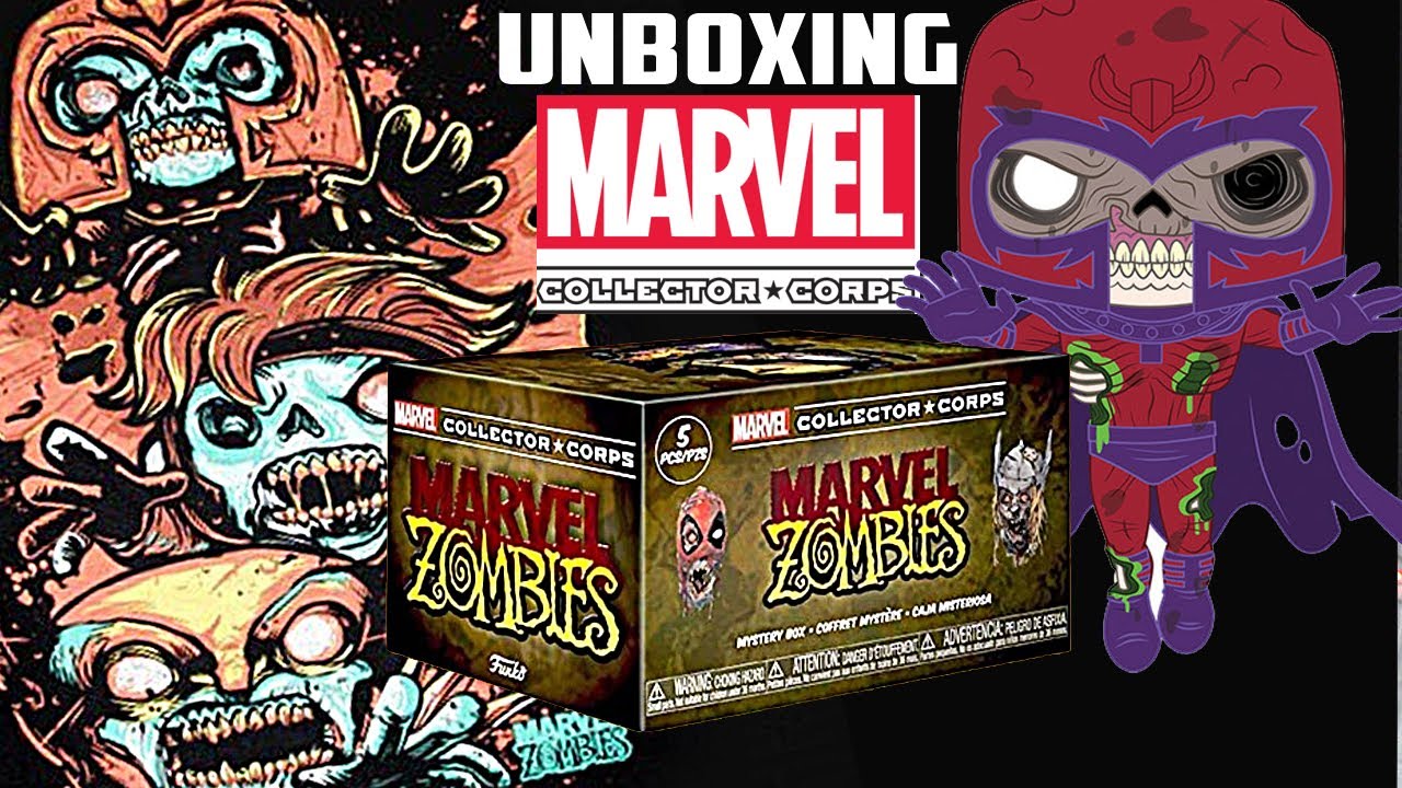 Marvel Zombies Mystery Box Marvel Collectors Corps Box Unboxing YouTube