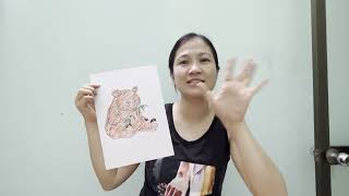 Hand-colored by me! Instructions for coloring a mother bear eating leaves by Cậu Vàng Làm Memes 205 views 2 weeks ago 3 minutes, 1 second