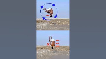 Running Frontflip Tutorail Step Don 😍 #shortvideo #youtubeshorts 👍