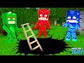 PJ Masks encontraram uma PASSAGEM SECRETA realista no Minecraft