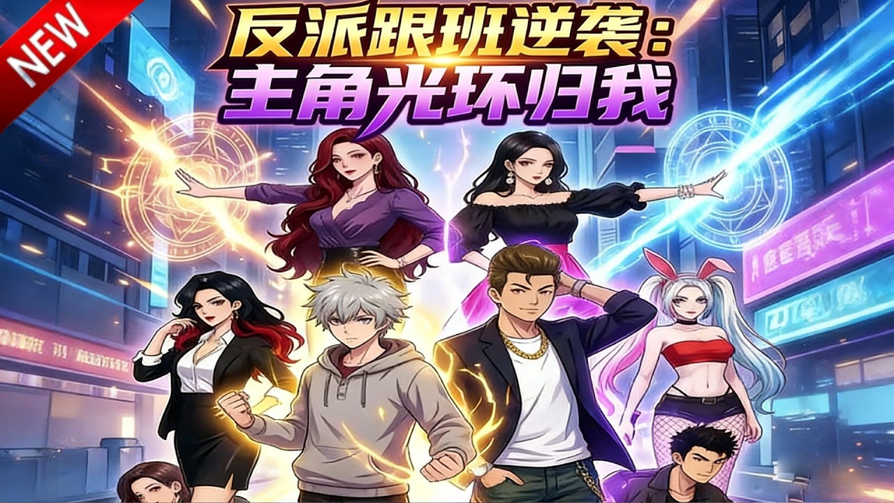 💥【新番上线】穿成反派，苏晨截胡男主机缘，逆袭剧情，搅动世界成终极反派！《反派跟班逆袭：主角光环归我》全集 Multi SUB #热血 #漫剧 #动漫魔女