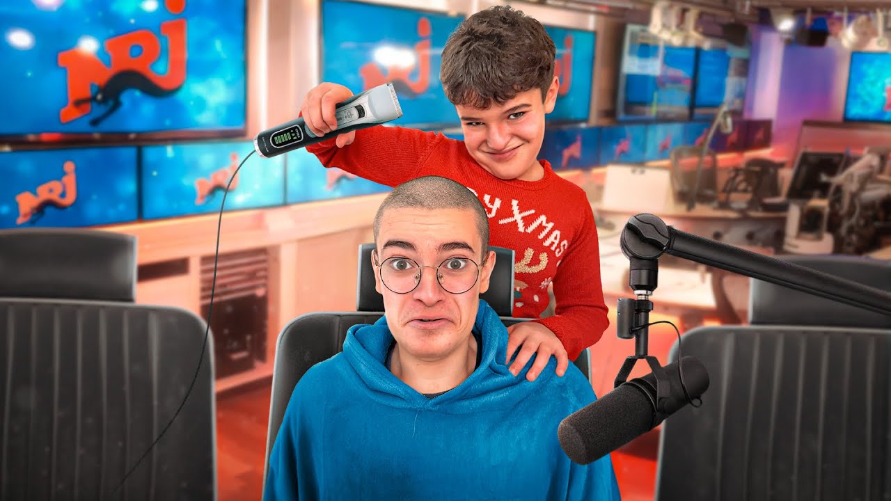 NADIM FAIT LA BOULE A Z A REMI EN PLEIN LIVE ! Ils passent sur la radio NRJ...