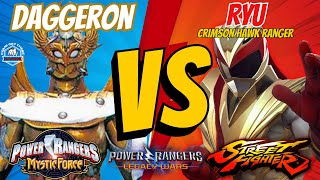 Daggeron Vs Ryu | Power Rangers Legacy Wars - YouTube