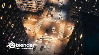 The City Generator For Blender | Tutorial