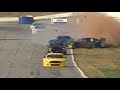 Mega Crash Caught on Camera at Road Atlanta in Trans Am Race