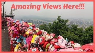 N Seoul Tower (Namsan Tower) and Love Locks Seoul South Korea Travel Vlog N Seoul Tower (Namsan Tower) and Love Locks Seoul South Korea Travel Vlog
