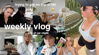 WEEKLY VLOG | bedroom makeover | car chats | my inner thoughts + gym sesh | laughs | Conagh Kathleen