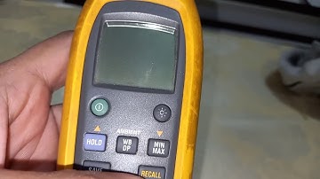 Fluke Temperature And Humidity Meter