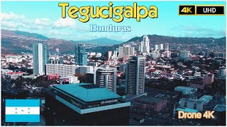 Tegucigalpa Honduras Drone 4K