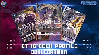 BT-16 Future Feature: Dorugoramon Deck Profile ft. TJ!