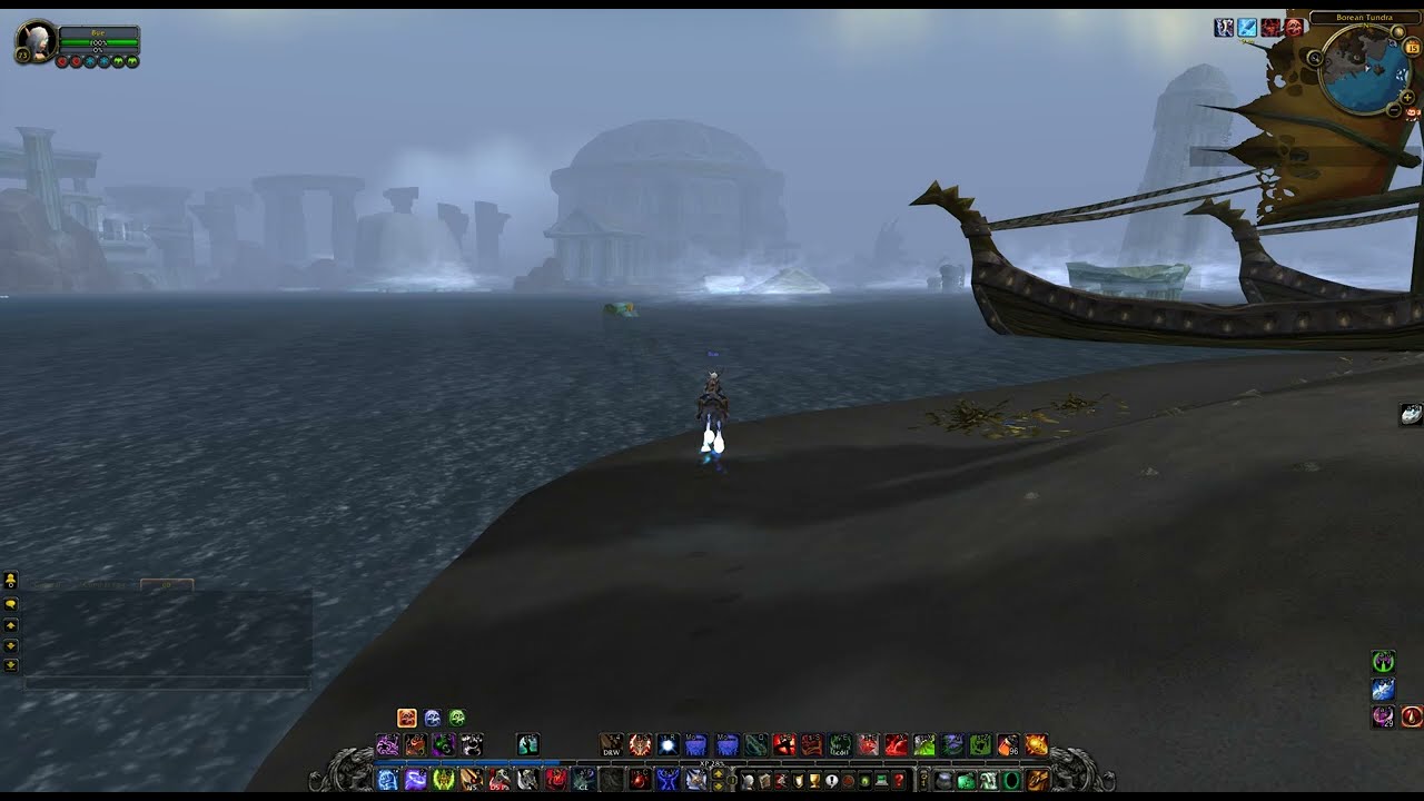 Riplash Ruins Location, WoW Wotlk (Borean Tundra)