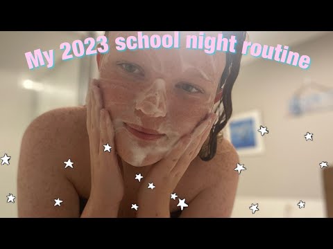 My 2023 school night routine