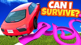 Can We Survive the IMPOSSIBLE Stunt Map? (BeamNG Drive Mods)