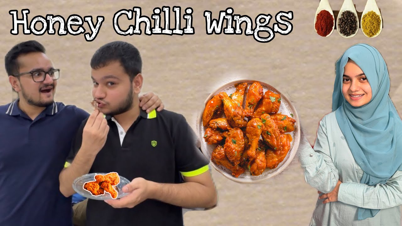 We made honey chilli wings🐓😍|delicious||cooking||easy recipes|