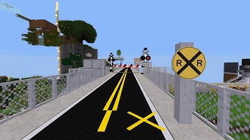 [Minetest] Railroad Crossing