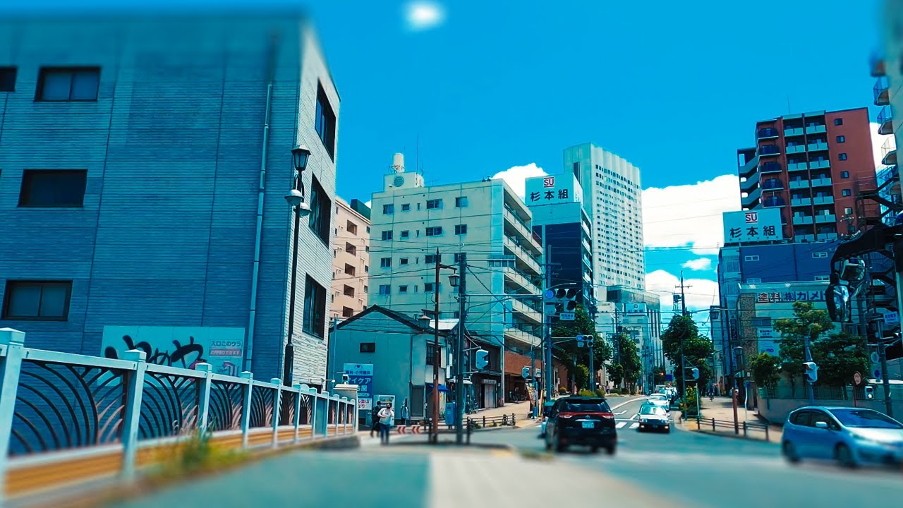 City Cycling in NAGOYA / 近鉄八田駅から金山総合駅までのサイクリング / Bike Ride POV 4K