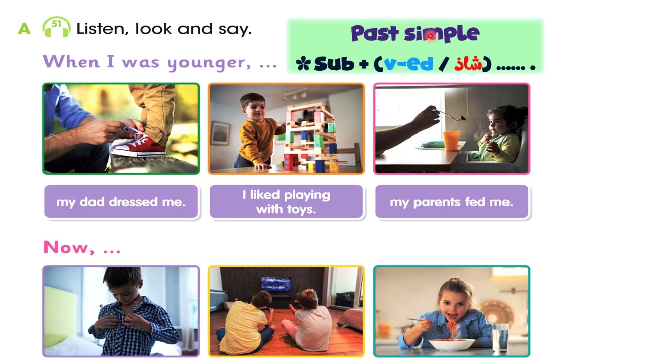 صفحة 58 و 59 انكليزي سادس ابتدائي