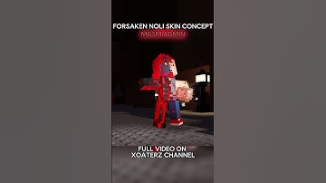 Forsaken Noli Skin Concept: #shorts #short #roblox #funny #robloxmemes