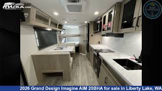 Breathtaking 2026 Grand Design Imagine AIM Travel Trailer RV For Sale in Liberty Lake, WA
