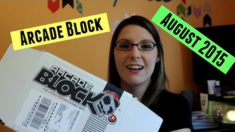 Arcade Block Unboxing - August 2015