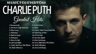 Charlie Puth Hits full album 2025 - Charlie Puth Best of playlist 2025 - Best Song Of Charlie Puth