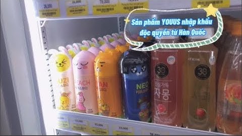 [1 NGÀY CỦA "UYN" TẠI GS25]_ YOUUS NƯỚC ĐÀO VỚI BAO BÌ CỰC CUTE!!!