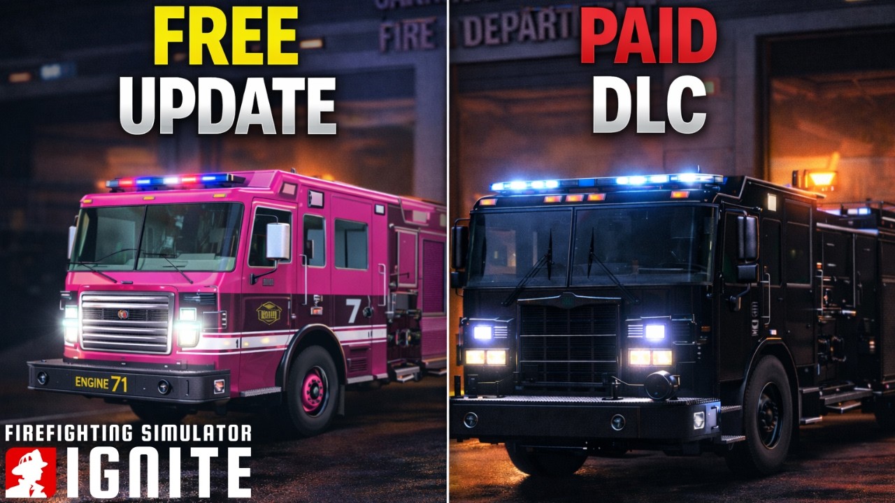 Firefighting Simulator Ignite Adds Truck Customization and New DLC ...