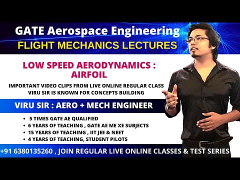 low speed Aerodynamics flight mechanics | Aerospace Engineering coaching for GATE preparation