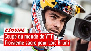 Coupe du monde de VTT - Loïc Bruni remporte le classement général pour la 3e fois