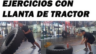 32 EJERCICIOS CON LA LLANTA DE TRACTOR