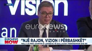 ‘Nuk i bëj leksion BE’ fjalimi i Vuçiç para Kurtit dhe Ramës