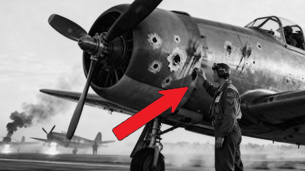 他們指責他在戰機上繪製「假傷」——結果他卻在一個月內伏擊了40架敵機，過程驚人...
