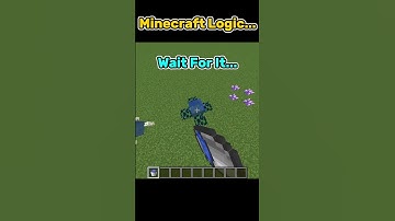Minecraft Logic 💀 #minecraft #shorts #gaming #viral #memes #funny #trending #logic #water