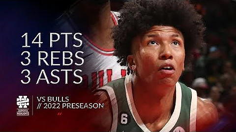 Marjon Beauchamp 14 pts 3 rebs 3 asts vs Bulls 202...