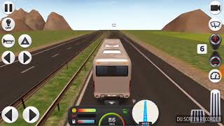 Coach Bus Simulator Gameplay-Madrid to Barcelona screenshot 5