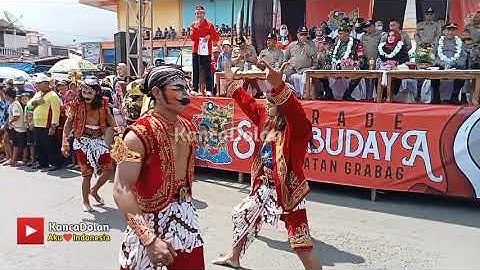 Tari Soreng di Parade Seni Budaya Kecamatan Grabag Magelang