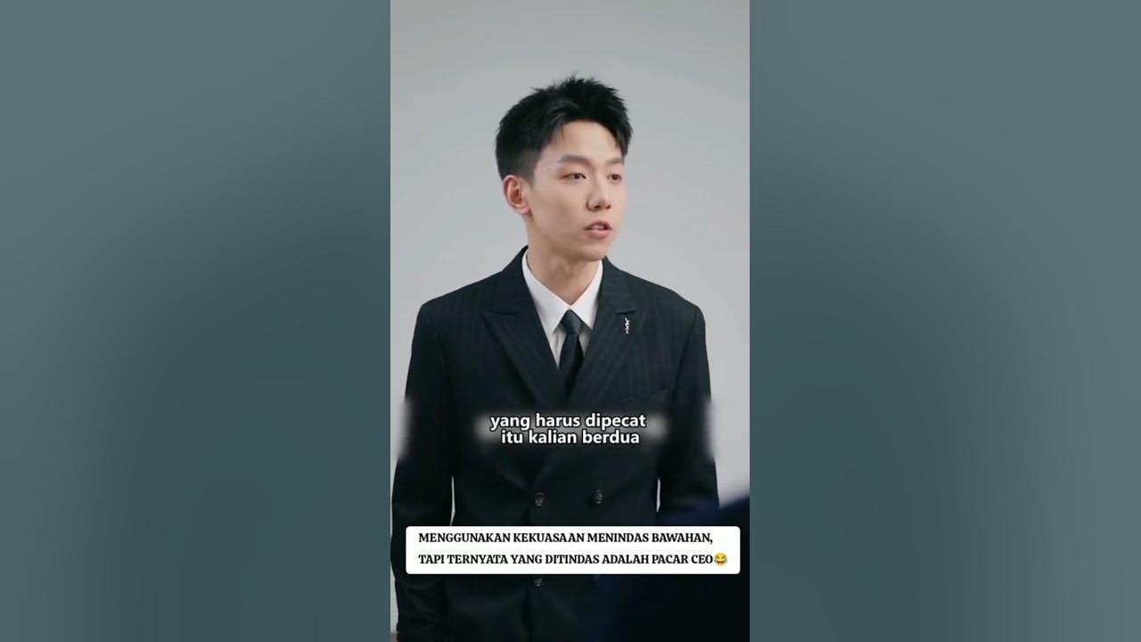 TAMAT Menggunakan kekuasaan untuk menindas bawahan, tapi ternyata yang ditindas pacar ceo #shorts