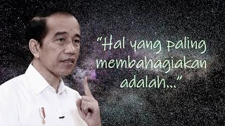 Inilah Kata-kata Mutiara Jokowi Agar Rakyat Bahagia
