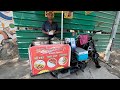 Hardworking Man Selling Rice Platter On Moped || Kanpur Street Food | Indian Food 
