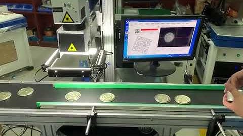 Visual Positioning System automatic Feeding laser marking machine