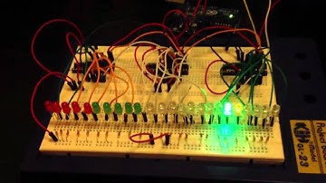 Arduino: controlling 24 LEDs with shift registers